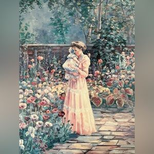 Vintage Bettie Felder Art Print (16x20) - Signed and Matted